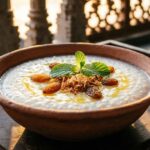 Traditional Ambalapuzha Palpayasam served in a bowl.