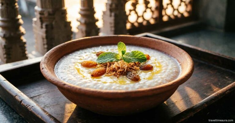 Traditional Ambalapuzha Palpayasam served in a bowl.