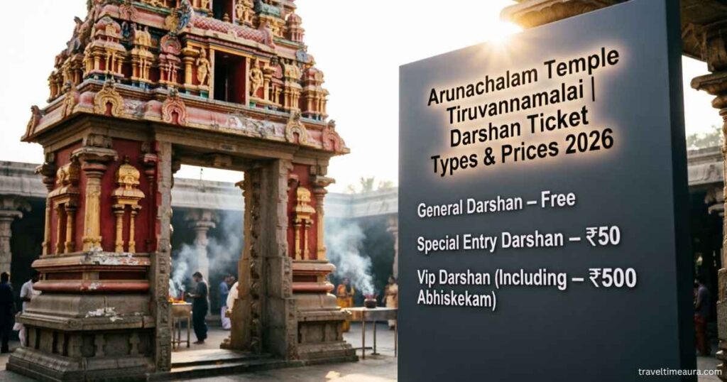 arunachalam-temple-tiruvannamalai-darshan-ticket-types-and-prices-2026