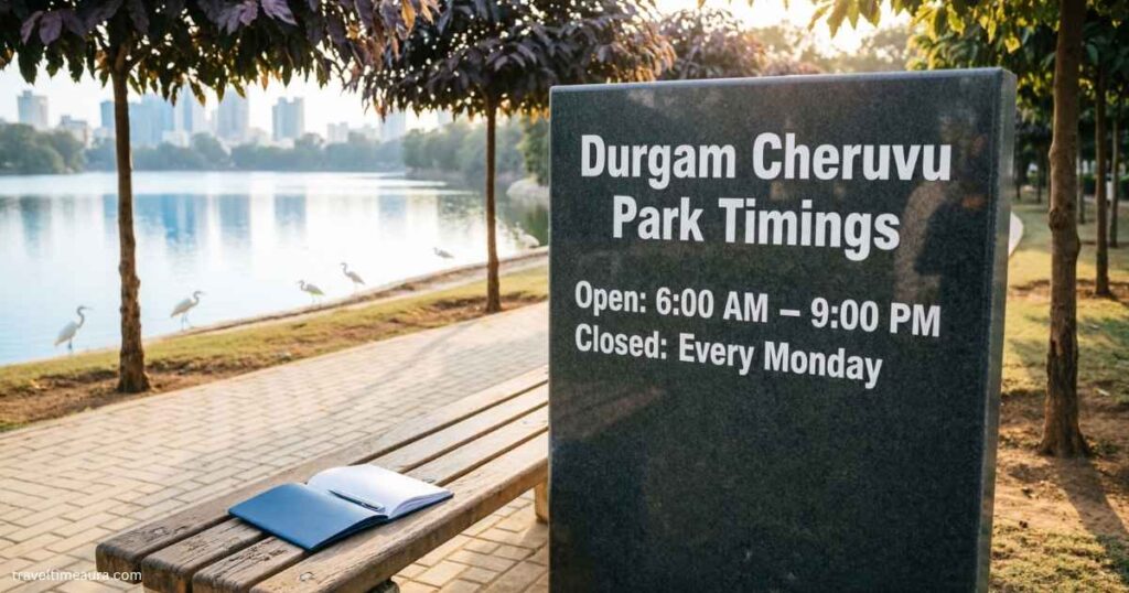durgam-cheruvu-park-timings