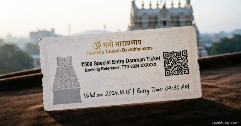 TTD ₹500 Special Entry Darshan ticket booking details.