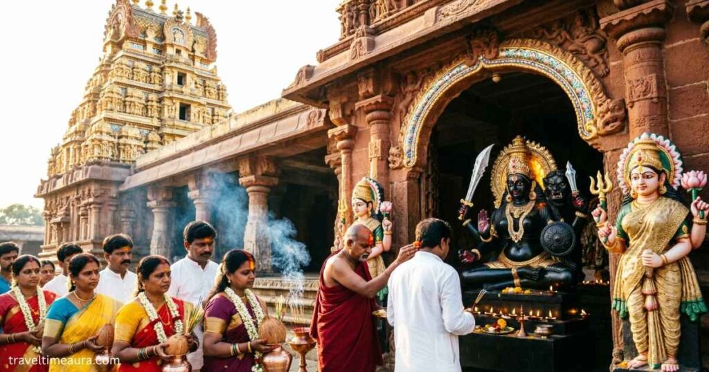 poojas-and-sevas-at-sri-bhadrakali-temple-warangal